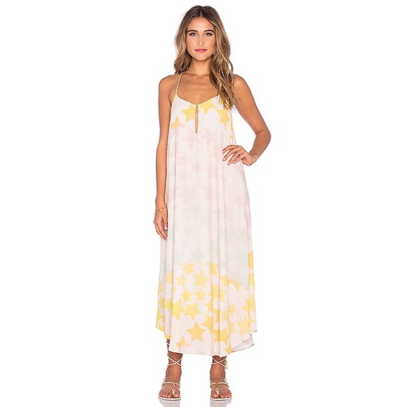 Mara Hoffman Dresses & Skirts - Mara Hoffman Keyhole Midi Dress Star Blast Pink ⭐️